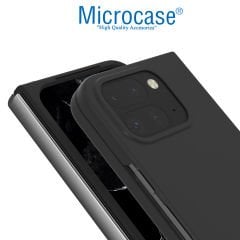 Microcase Google Pixel 9 Pro Fold ile Uyumlu  Mat Yüzey Sert Plastik Kılıf - AL8848