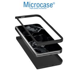 Microcase Google Pixel 9 Pro Fold ile Uyumlu  Mat Yüzey Sert Plastik Kılıf - AL8848