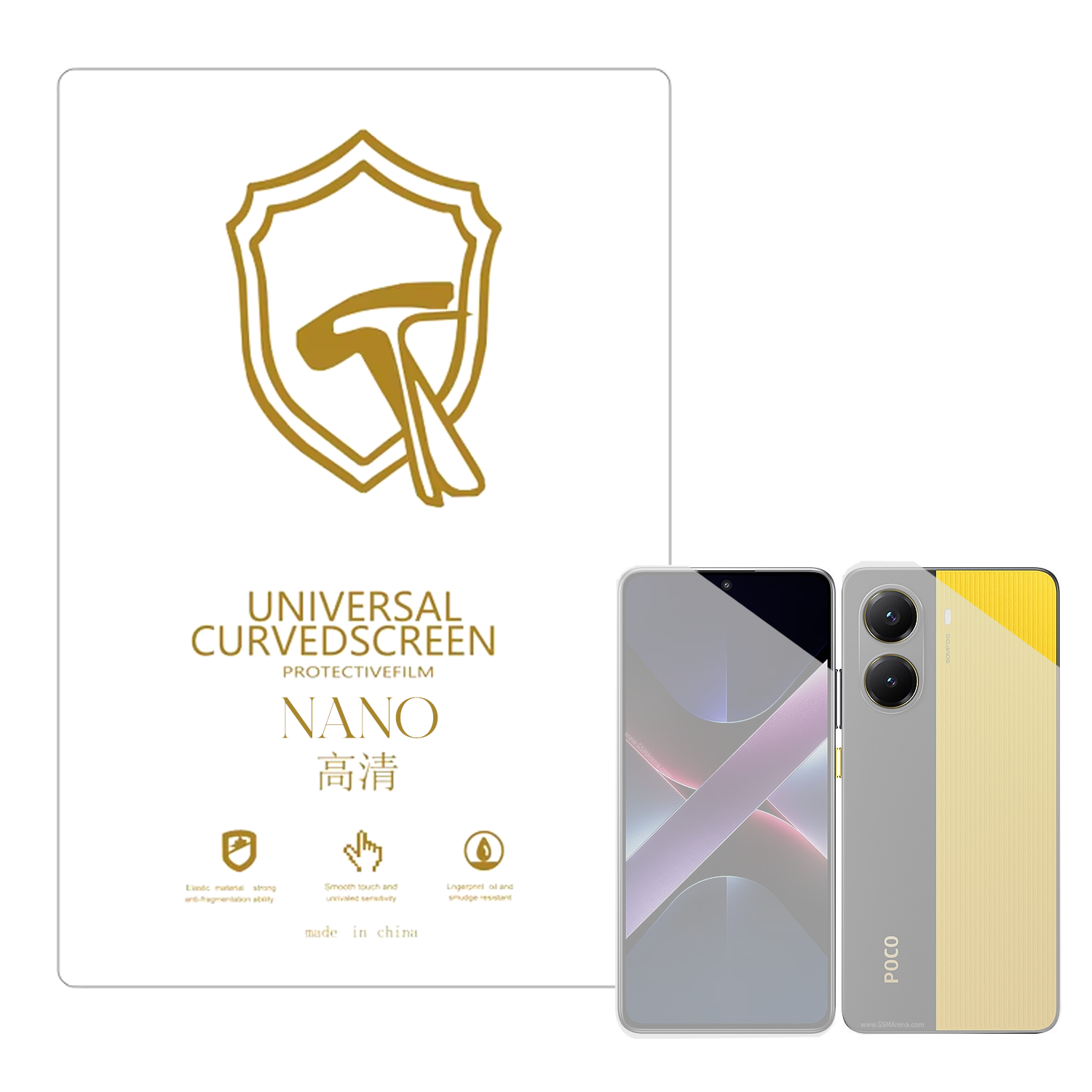Microcase Xiaomi Redmi Poco X7 Pro/Redmi Turbo 4 5G ile Uyumlu Full Tpu Ön Arka Nano Koruma- EKM103