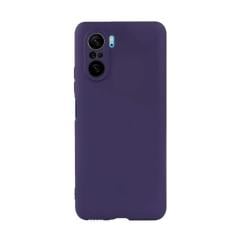 Microcase Xiaomi Redmi K40 Premium Matte Silikon Kılıf - Lacivert