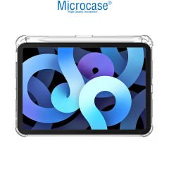 Microcase iPad 10.Nesil 10.9 inch 2022 Kalem Koymalı Silikon Kılıf -Şeffaf AL3306