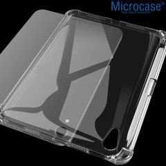 Microcase iPad 10.Nesil 10.9 inch 2022 Kalem Koymalı Silikon Kılıf -Şeffaf AL3306