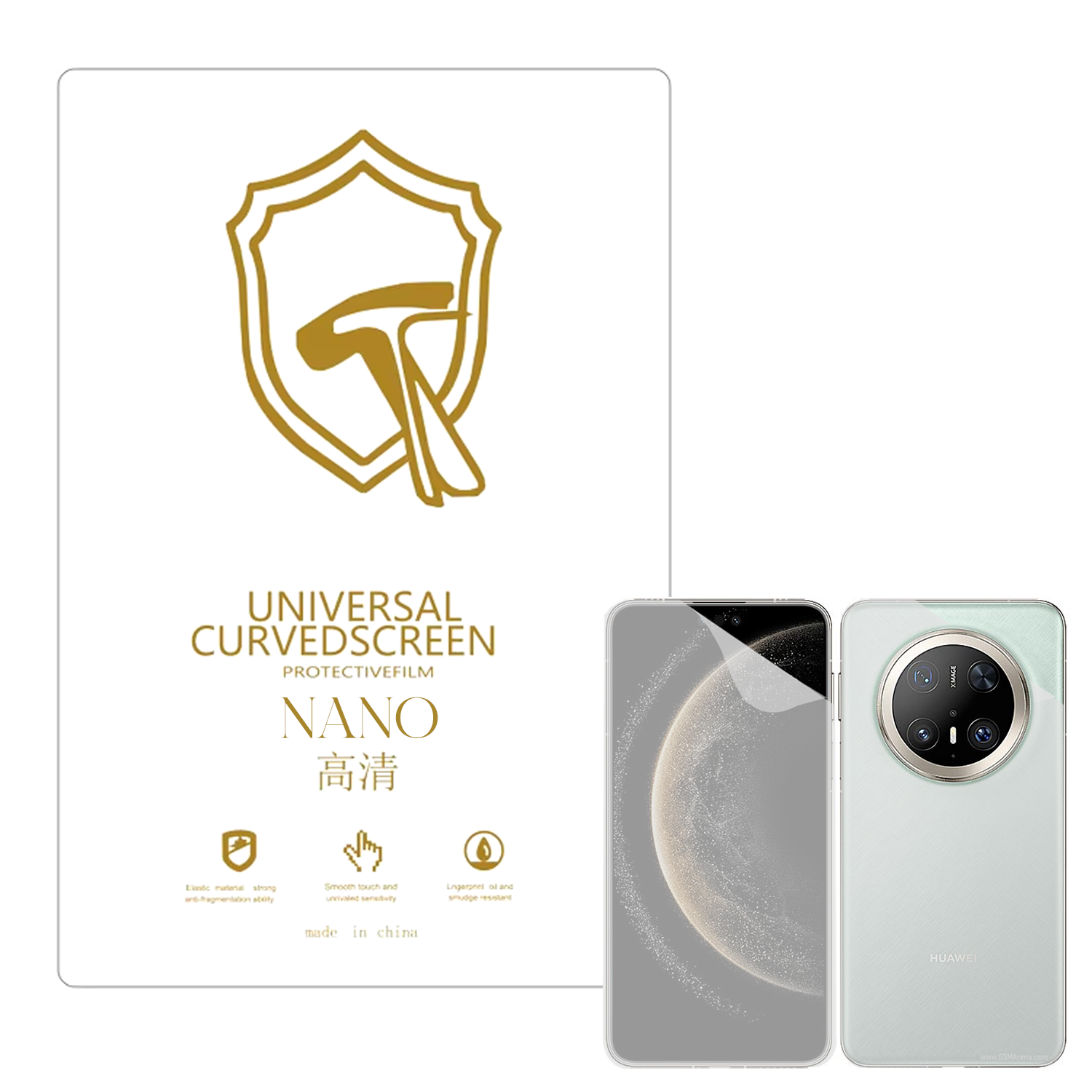 Microcase Huawei Mate 70 Pro Plus ile Uyumlu Full Tpu Ön Arka Nano Koruma- EKM103