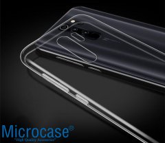 Microcase Xiaomi Redmi Note 8 Pro Ultra İnce 0.2 mm Soft Silikon Kılıf + Tempered Glass Cam Koruma (SEÇENEKLİ)