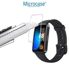 Microcase Huawei Band 8 için TPU Ekran Koruma Filmi - Şeffaf AL3384