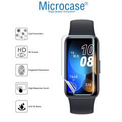 Microcase Huawei Band 8 için TPU Ekran Koruma Filmi - Şeffaf AL3384