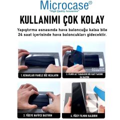 Microcase Realme GT 7 Pro ile Uyumlu Privacy Gizlilik Filtreli Hayalet Nano Ekran Koruyucu - EKM110