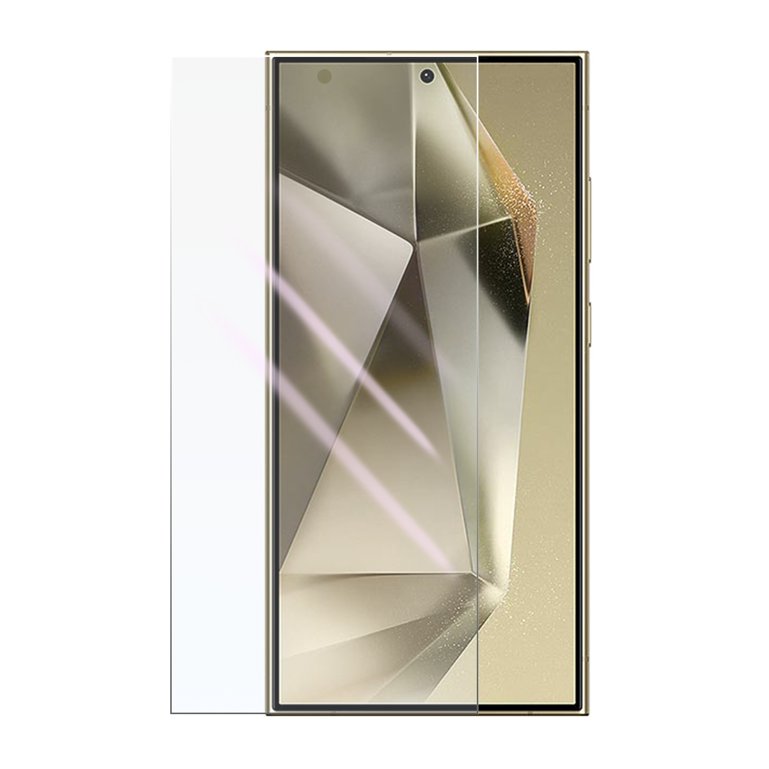 Microcase Samsung Galaxy S24 Ultra Full Ön Kaplama Koruma Filmi - AL3280