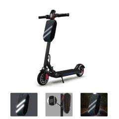Microcase Taşınabilir Su Geçirmez 3 Bölmeli Geniş İç Hacimli Flaşörlü Scooter Bisiklet Çantası AL4249
