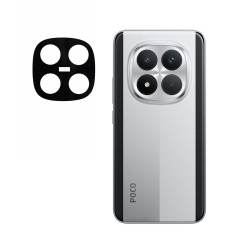 Microcase Xiaomi POCO M8 Pro/Redmi Note 15 Pro Plus 5G Uyumlu Kamera Lens Koruma Halkası - Kapalı Tasarım -Siyah AL3401