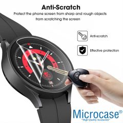Microcase Huawei watch 4 için TPU Ekran Koruma Filmi - Şeffaf AL3384