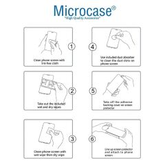 Microcase Honor Magic 8 Lite Tam Kaplayan Çerçeveli Tempered Ekran Koruyucu -AL3276