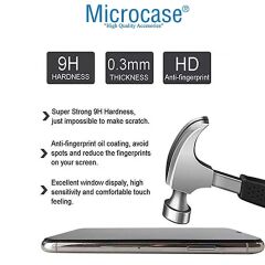 Microcase Honor Magic 8 Lite Tam Kaplayan Çerçeveli Tempered Ekran Koruyucu -AL3276