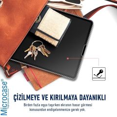 Microcase Caper Via S40 10.4 inch Tablet ile uyumlu Full Tpu Nano Ön Ekran Koruma Filmi EKM104