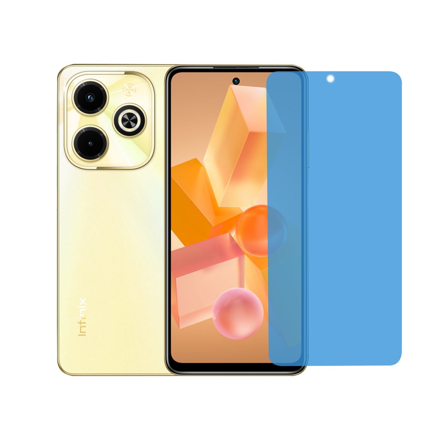 Microcase Infinix Hot 40i Nano Esnek Ekran Koruma Filmi - AL3272