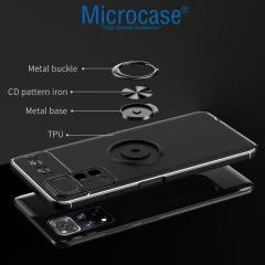 Microcase Xiaomi Redmi Note 11 Pro 4G Global 2022 Focus Yüzüklü Silikon Kılıf