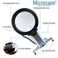 Boyun Askılıklı Büyüteç Ledli Dikiş İğne Kitap Okuma vb - AL2349