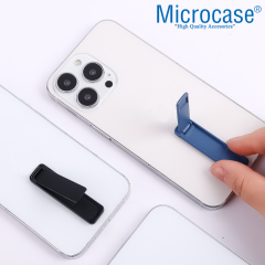 Microcase Telefonlar için Yapışkanlı Metal Katlanabilir Stand Parçası - AL5701