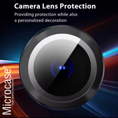 Microcase Samsung Galaxy S26 Plus Kamera Camı Lens Koruyucu Halka Set - AL8114