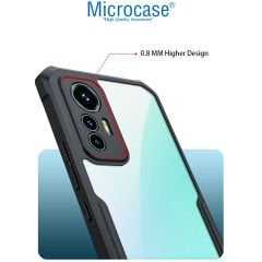 Microcase Xiaomi Mi 12 Lite Airbag Serisi Darbeye Dayanıklı Tpu Kılıf