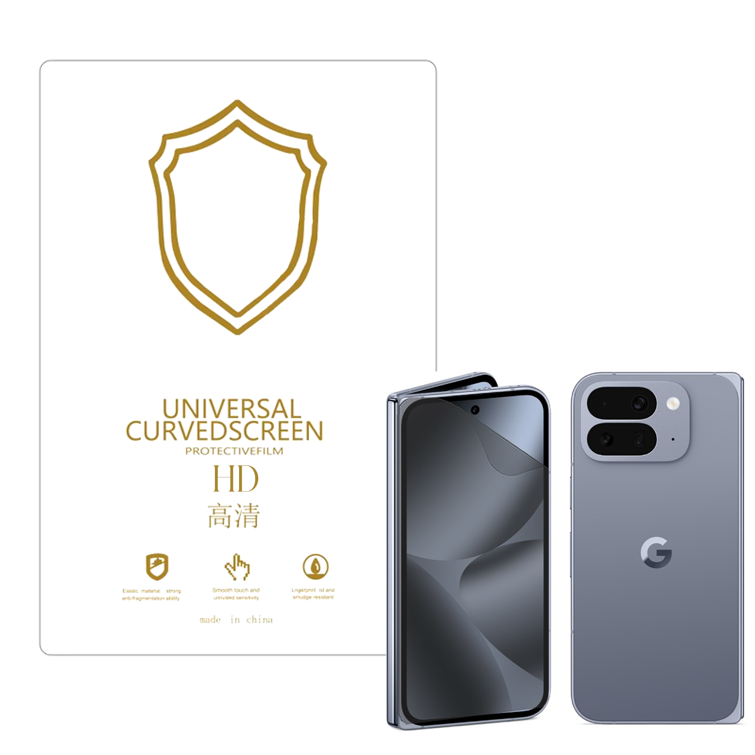 Microcase Google Pixel 10 Pro Fold ile Uyumlu Tpu Nano Mat Ekran Koruma Filmi EKM107