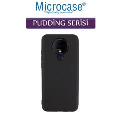 Microcase Tecno Spark 6 Pudding TPU Serisi Silikon Kılıf - Siyah