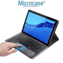 Microcase Huawei Mediapad T3 10 9.6 inch Touchpad Klavyeli Kılıf - BKK5