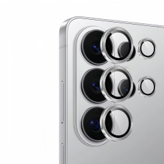 Microcase Samsung Galaxy S26 Ultra Kamera Camı Lens Koruyucu Halka Set - AL8114