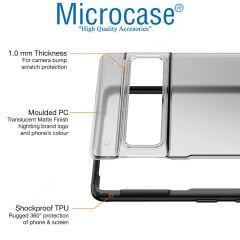 Microcase Google Pixel 7 Luna Serisi Köşe Korumalı Sert Rubber Kılıf - AL3422