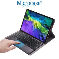 Microcase iPad Pro 11 2020 Bluetooth Touchpad Klavye + Standlı Kılıf - BKK5