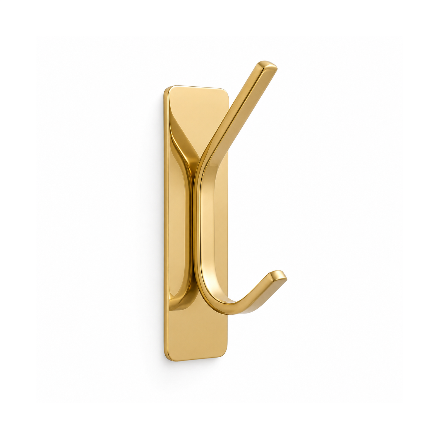 Microcase Yapışkanlı Metal Banyo Mutfak Eşya Havlu VB Ürün Askılığı Gold 1 Adet AL002