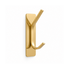 Microcase Yapışkanlı Metal Banyo Mutfak Eşya Havlu VB Ürün Askılığı Gold 1 Adet AL002
