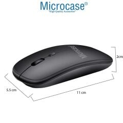 Microcase Honor Pad X8b 11'' Tablet Uyumlu Bluetooth Touchpad Klavye+Bluetooth Mouse+Standlı Kılıf-BKK7
