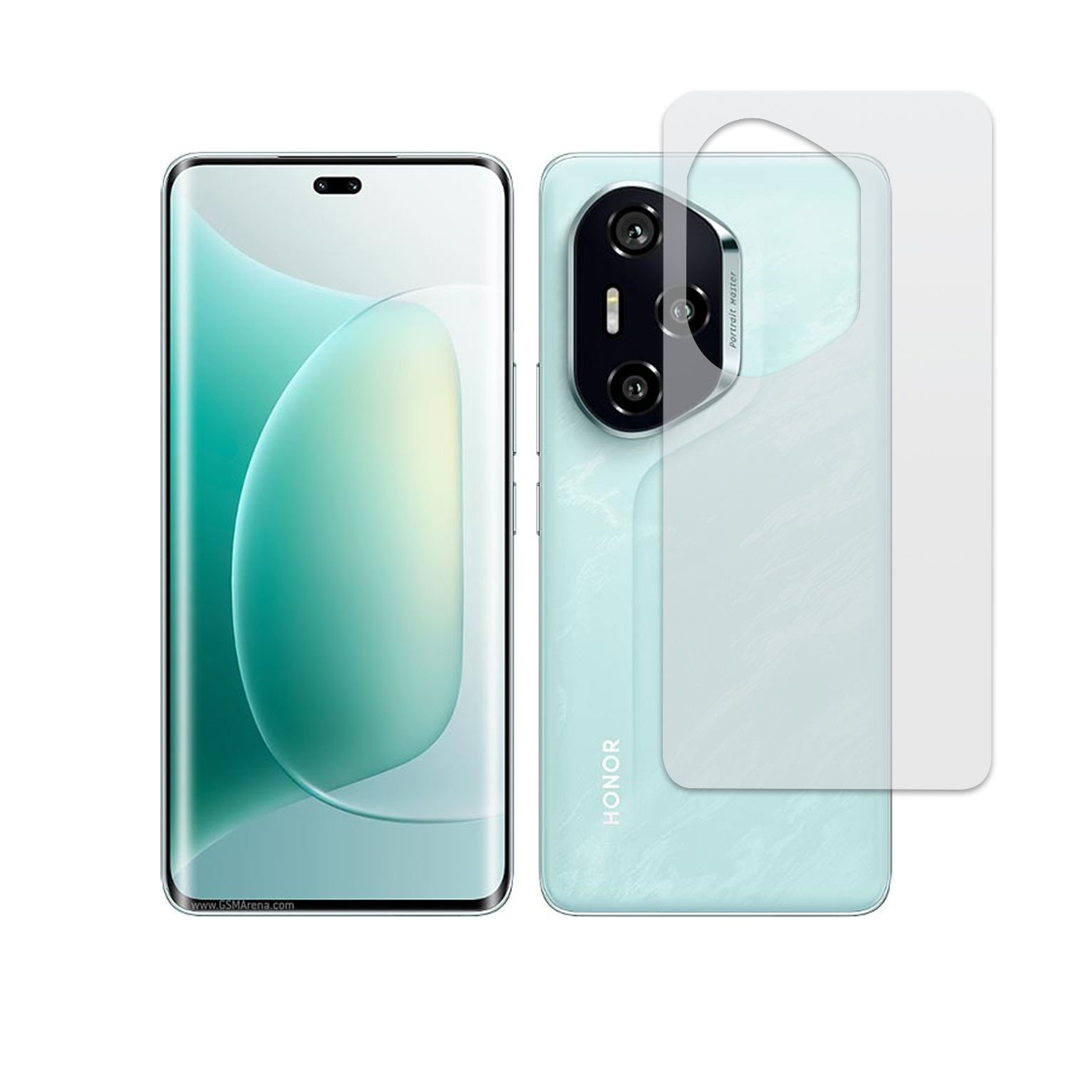 Microcase Honor 300 Pro Full Arka Kaplama Koruma Filmi -AL3281