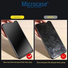 Microcase iPhone 17 Pro ile Uyumlu Tpu Nano Mat Ekran Koruma Filmi EKM107