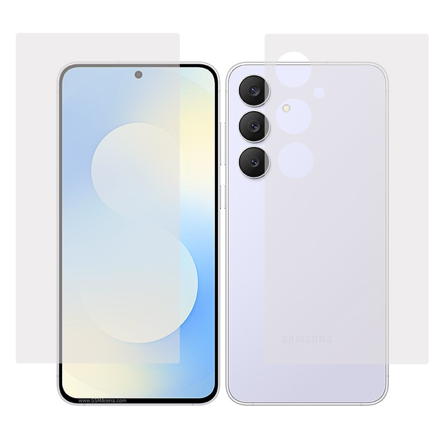Microcase Samsung Galaxy S25 FE Full Ön Arka Kaplama Koruma Filmi - AL3279