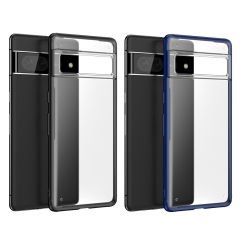 Microcase Google Pixel 7 Pro Luna Serisi Köşe Korumalı Sert Rubber Kılıf - AL3422