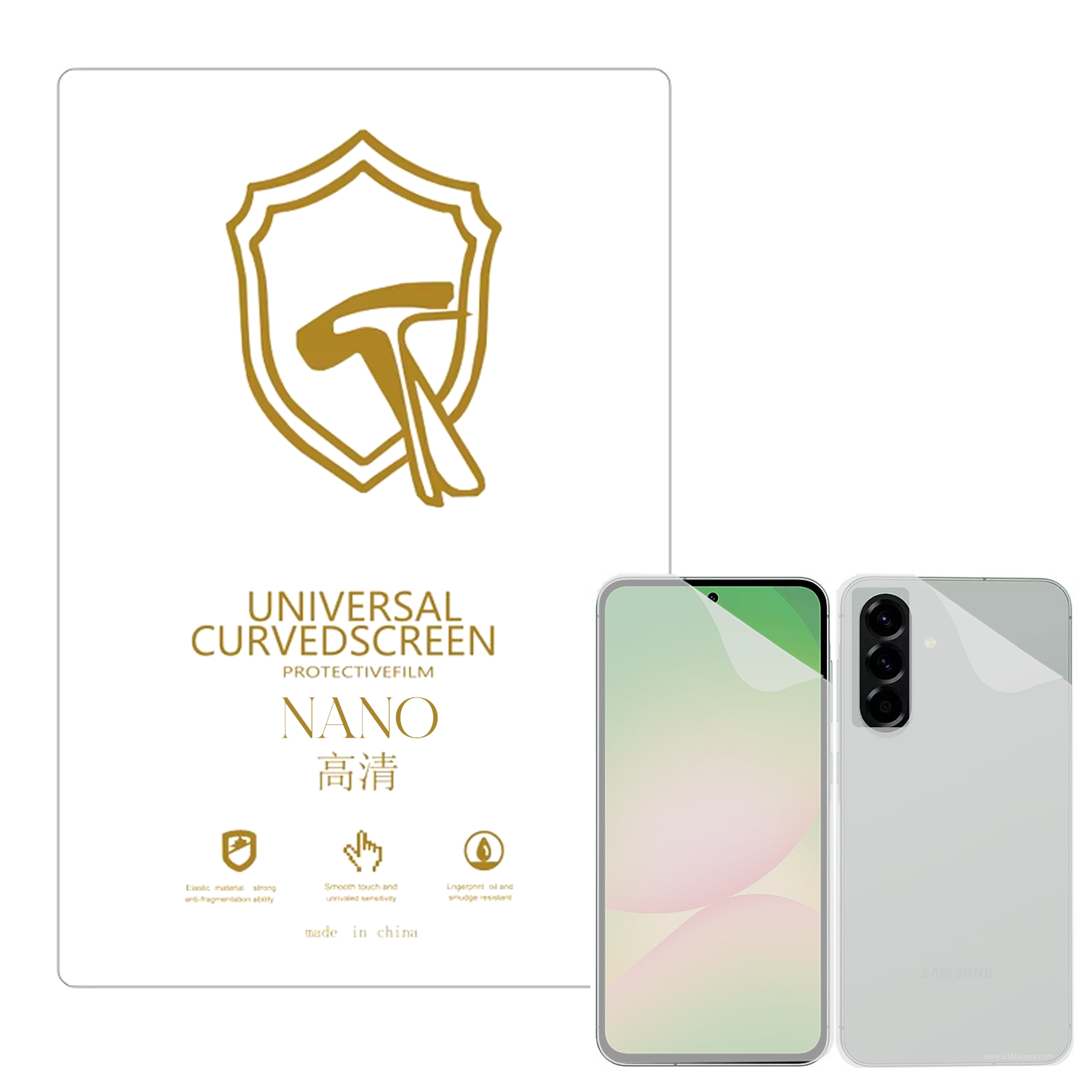 Microcase Samsung Galaxy A56 ile Uyumlu Full Tpu Ön Arka Nano Koruma- EKM103
