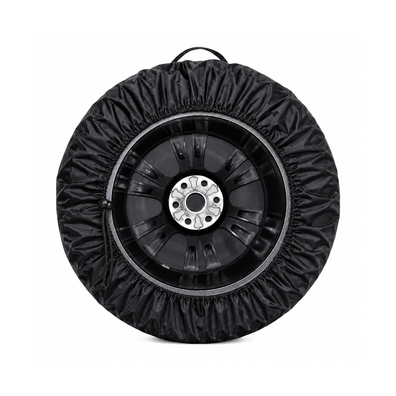 Microcase Oto Yedek Yazlık Kışlık Su Geçirmez UV Koruyucu Lastik Koruma Kılıfı 13-16 inch Siyah AL5675
