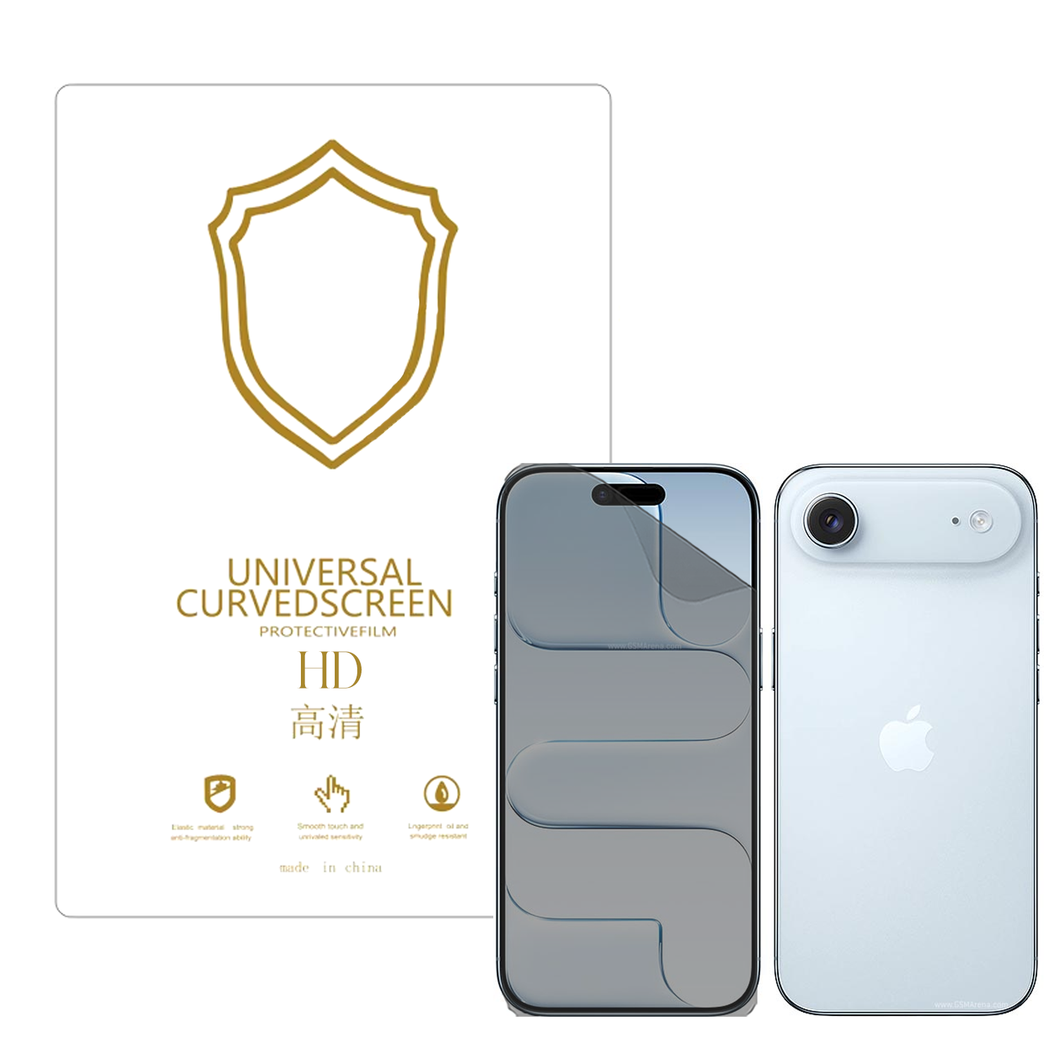 Microcase iPhone 17 Air ile Uyumlu Tpu Nano Mat Ekran Koruma Filmi EKM107