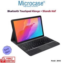 Microcase Huawei Matepad T10 9.7 inch Bluetooth Touchpad Klavye + Standlı Kılıf - BKK5
