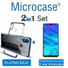 Huawei P Smart 2019 Plating Series Silikon Kılıf + CAM (SEÇ)