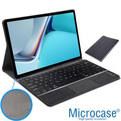 Microcase Huawei Matepad 11 2021 Bluetooth Touchpad Klavye + Standlı Kılıf - BKK5