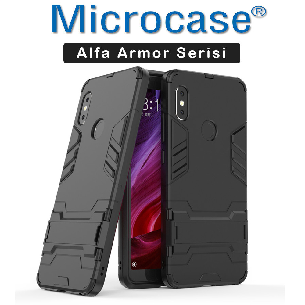 Microcase Redmi Note 5 Al Dual Camera AlfaSerisi ArmorStandlı+CAM