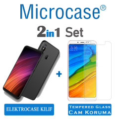 Microcase Redmi Note 5 Al Dual Camera ElektrocaseSerisi Kılıf+CAM