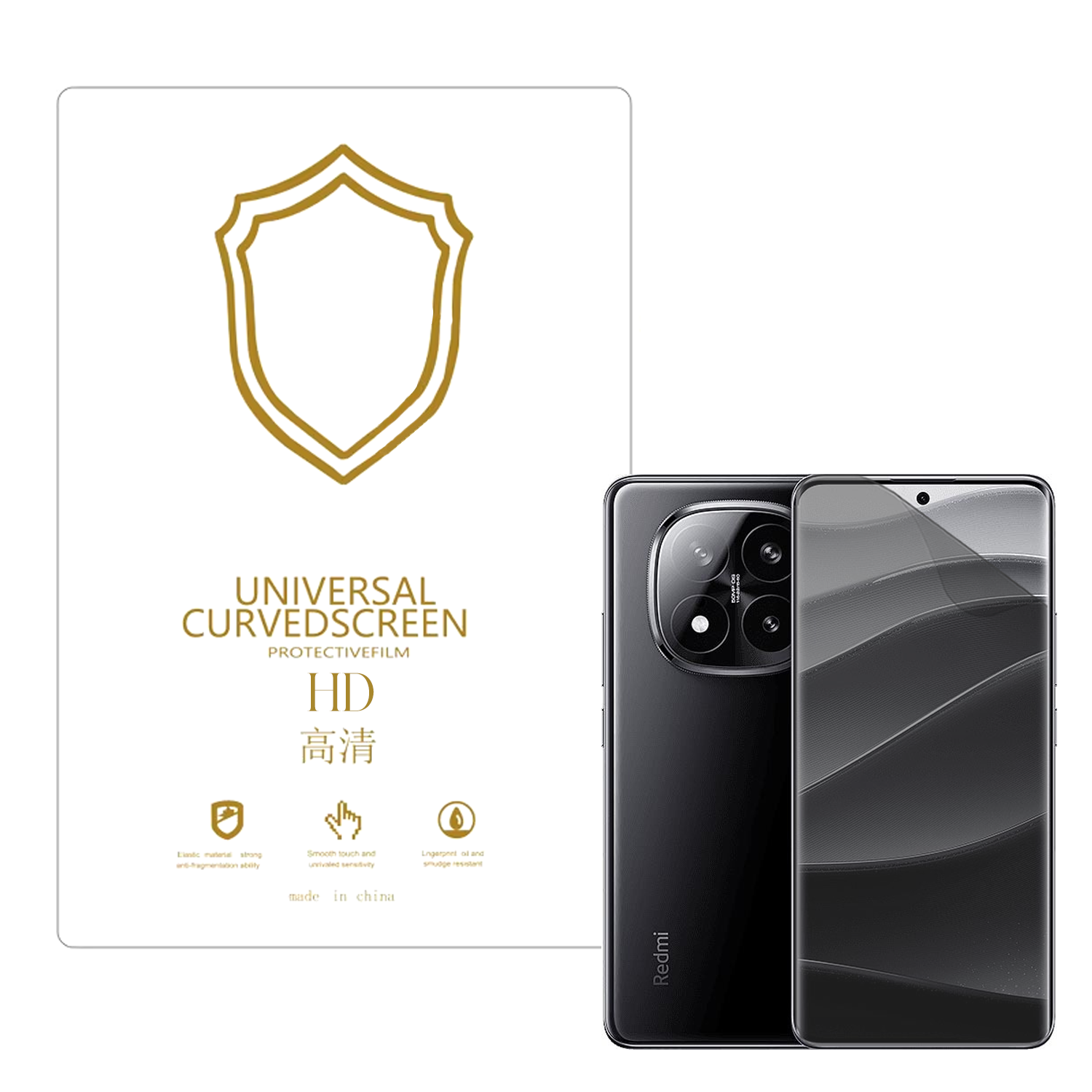 Microcase Xiaomi Redmi Note 15 Pro Plus ile Uyumlu Tpu Nano Mat Ekran Koruma Filmi EKM107