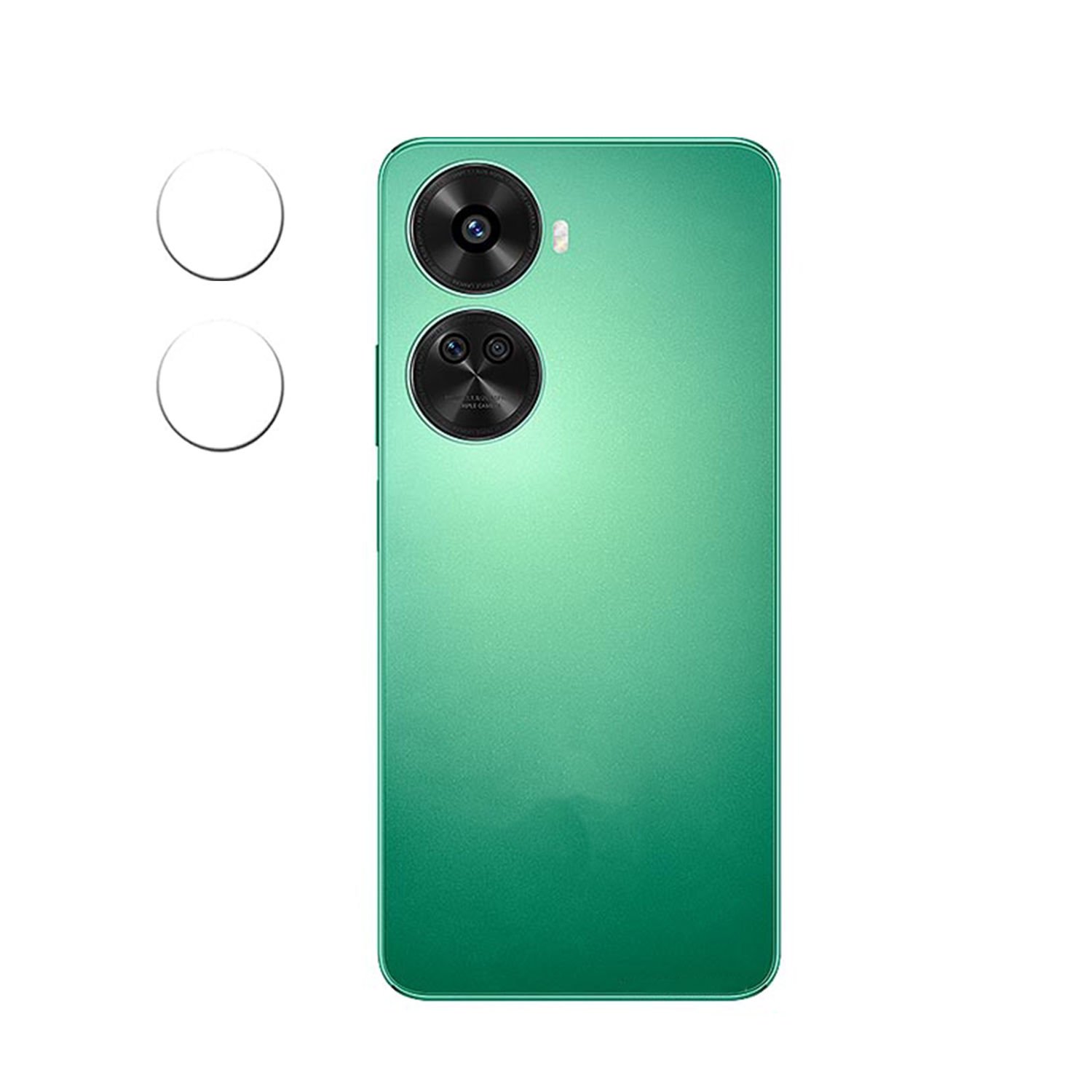 Microcase Huawei Nova 12 SE / Nova 11 SE 4G   Kamera Camı Lens Koruyucu Nano Esnek Film-AL3400