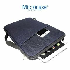 Microcase ipad 10.9 inch Tablet  Kot Desenli Tablet Çanta+Türkçe Bluetooth Klavye+Mouse+Tablet Standı-AL8129