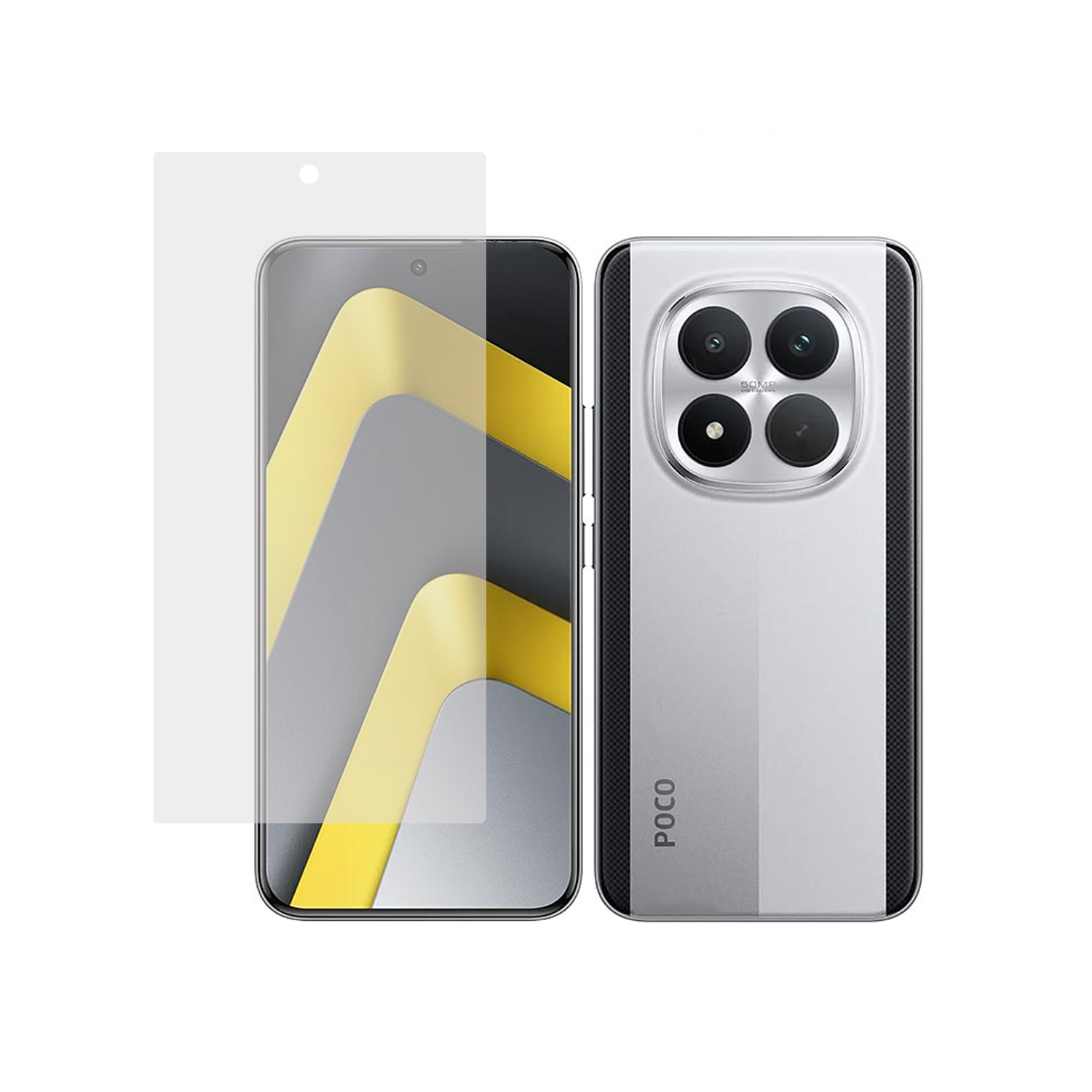 Microcase Xiaomi POCO M8 Pro / Redmi Note 15 Pro Plus 5G Full Ön Kaplama Koruma Filmi - AL3280