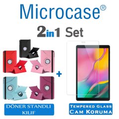 Samsung Galaxy Tab A 10.1 2019 T510 T515 Dönerli Kılıf + CAM(SEÇ)